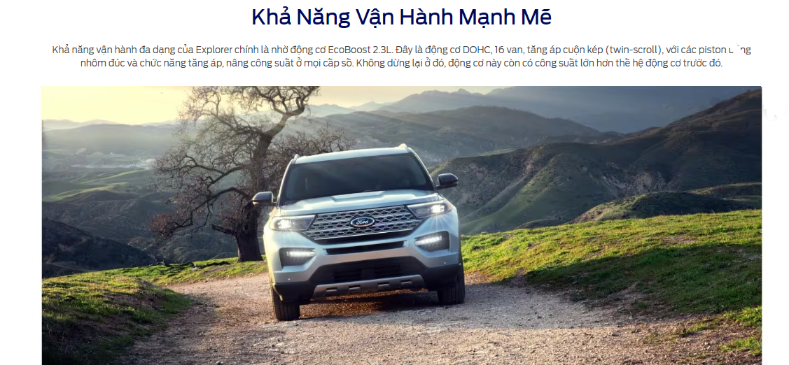 Ford Explorer Ford Đà Nẵng 